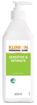 Klinion Sensitive & Intimate pesuneste ppullo 600 ml