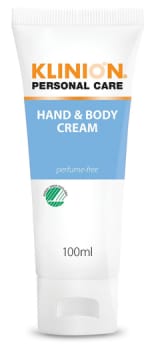 Klinion käsi- ja vartalovoide hajusteeton 100 ml