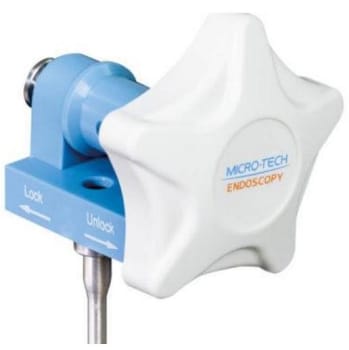 SHOW MTE muovistentti + asetin keskeltä taivutettu 10 Fr / 15 cm