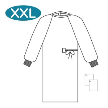 Leikkaustakki vahvistamaton XXL 124cm 365 Healthcare