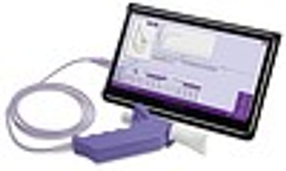 ndd Easy on-PC, spirometriapparat, håndholdt