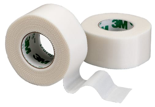 Tape silke Durapore u/dispenser 2,5cmx9,1m