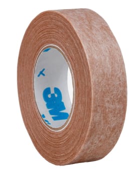 Micropore, fikseringstape, beige, 1,25 cm x 9,1 m