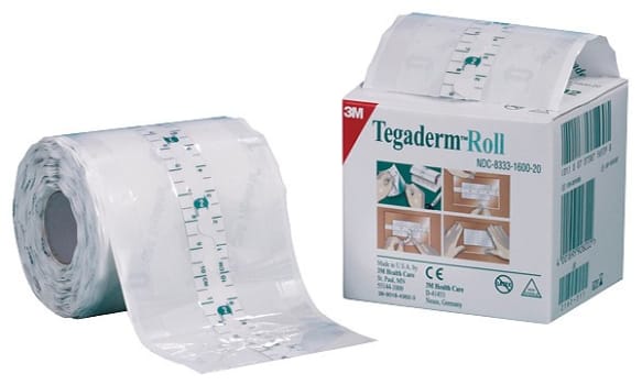 Bandasje transparent Tegaderm Roll 16004 10cmx10m