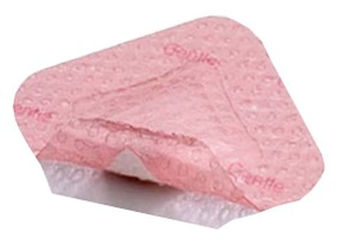 Bandasje skum Allevyn Gentle Border Lite 7,5x7,5cm