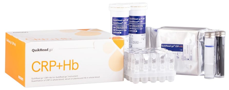 QuikRead GO test CRP+Hb kit