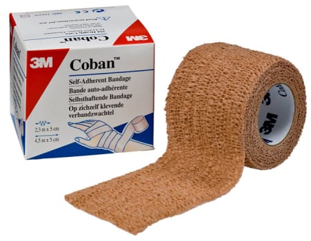 Kompresjonsbind Coban 1581 2,5cmx4,5m