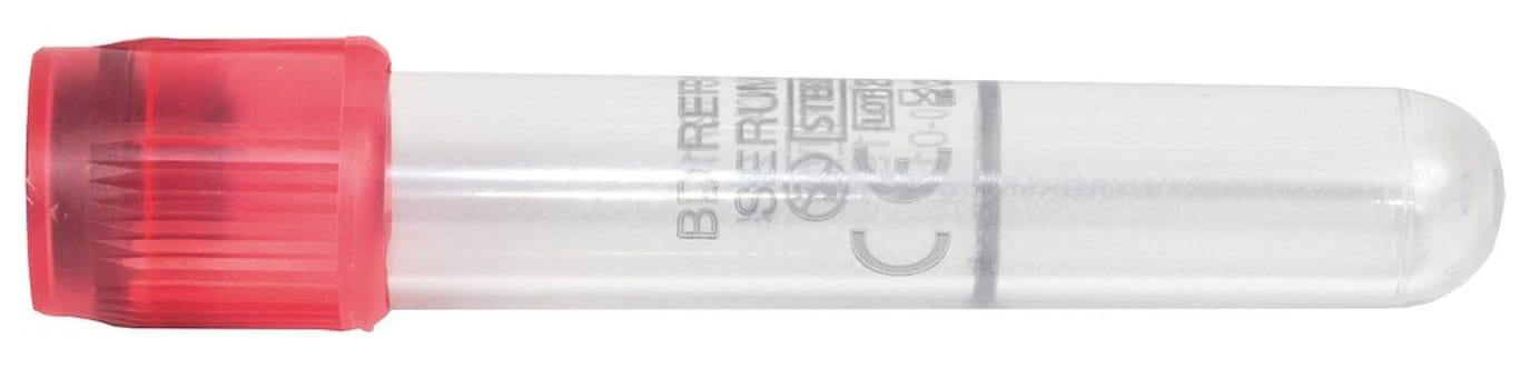 Vakuumrör Koag.Aktiv 5ml Röd Plast Drar 2ml