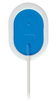 Ekg-Elektrod Barn 0-4mån Kort- Tids, 20x28mm, Gel, Kabel