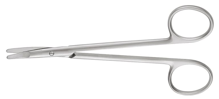 Medicon, saks, Ragnell (Kilner), buet, st/st, 15 cm