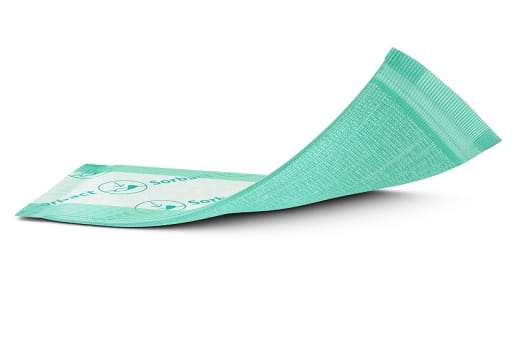 Sorbact Absorption, absorberende bandage, steril, 7 cm x 9 cm
