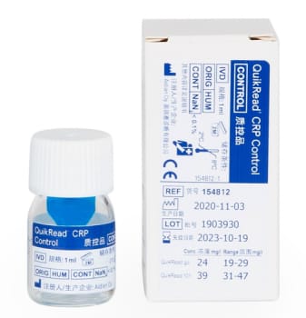 QuikRead 101, kontrol Blue CRP, 1 ml