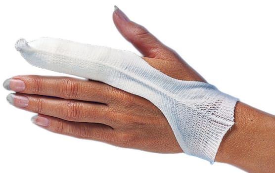 CareFix, finger-netfiksering, medium, blå