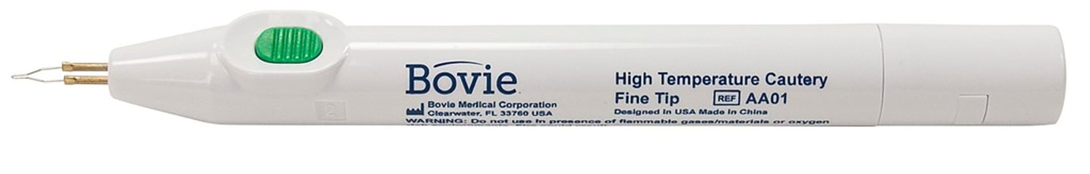 Bovie, eng. kaustik håndtag m/fin elektrode, single use