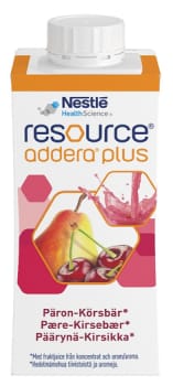Resource Addera Plus Päron/Körsbär 4x200ml Vnr 900720