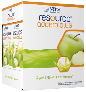 Resource Addera Plus Äpple 4x200ml Vnr 900717