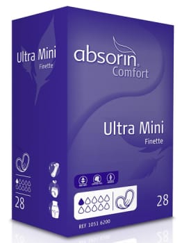 Bleie Absorin Comfort Finette Ultra mini 28pk