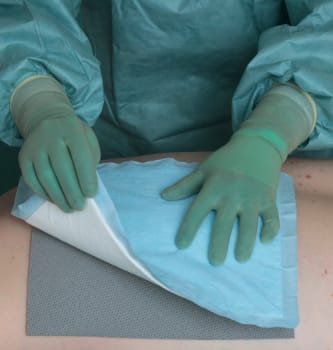 Mepilex Transfer Ag, skumkontaktlag med sølv og Safetac silikone,steril, 10 cm x 12,5 cm