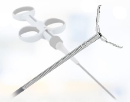 Micro-Tech Hæmostase, Lockado lukkeklip, roterbar, 20mm,Colo, Grå, 230 cm