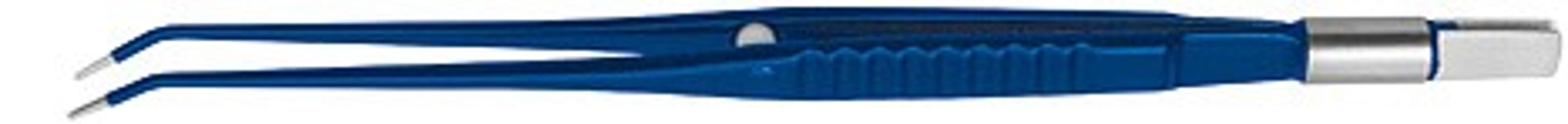 Bipolar tang Classic, vinklet, spiss 2 mm, butt, lengde 190 mm