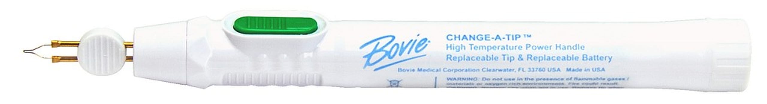 Bovie kaustikelektrode, elektrode standard spids til batterihåndtag, 1,5 cm