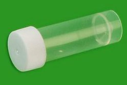 Näyteputki 25 ml, konepuhdas PP