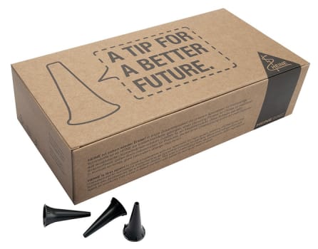 HEINE, AllSpec, bæredygtige øretragte, engangs, 2,5 mm