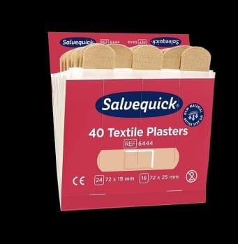 Plaster Cederrotth Refill Band-Aid Salvequick 6x40stk