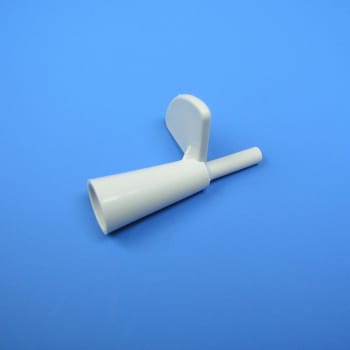 Øreskyllmunnstykke plast m/vinge