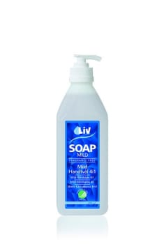 Såpe flytende LIV 600 ml uparfymert- svanemerket