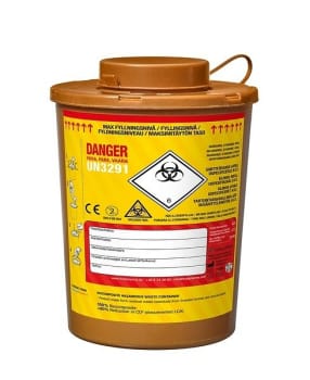 Kanylebøtte Miljøvalg WoodSafe 0,5L