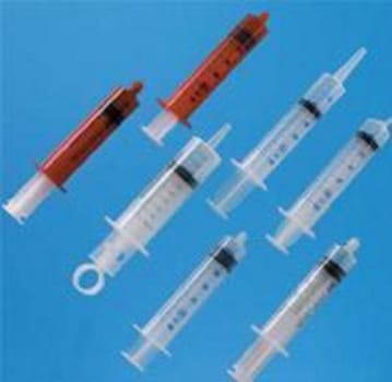 Sprøyte, Plastipak, 3-komp, luerlock, steril, 1ml