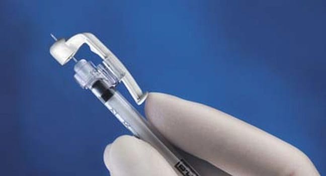 Sprøyte insulin SafetyGlide 0,5ml 29G 0,33x13mm