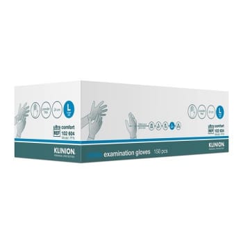 Hanske nitril Klinion Ultra Comfort kort L hvit