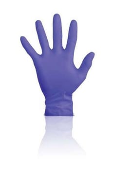 Hanske nitril Klinion Sensitiv acc fri kort XL