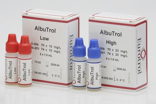 Hemocue Albutrol kontroll high 2x1ml