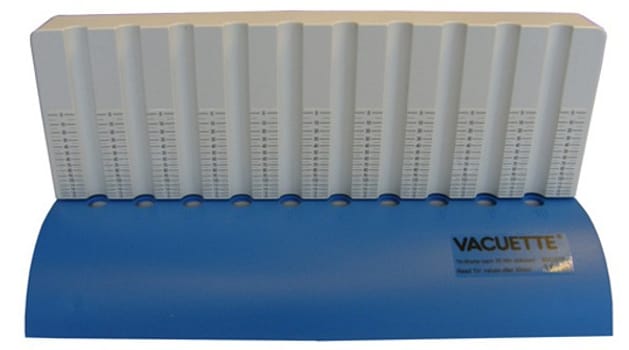 Vacutainer senkningsstativ 6,25ml rør