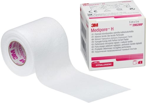Tape fiksering Medipore H perforert 5cmx9,1m