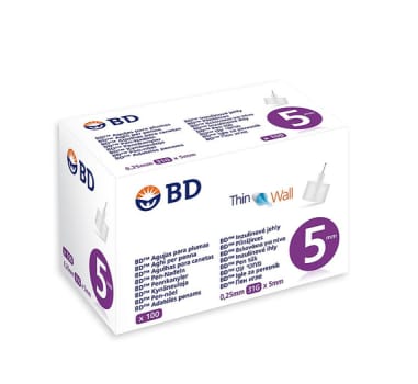 BD Pennekanyle 31G, 0,25x5mm, Steril