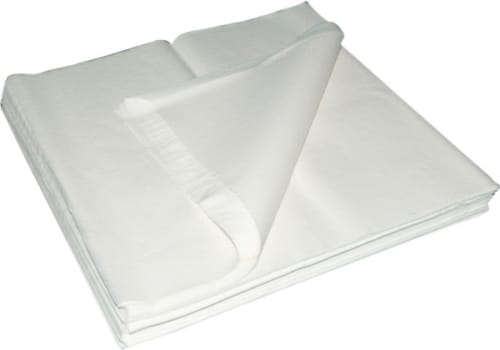 Dentalserviett 37x38cm hvit