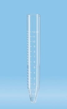 Sentrifugeglass spiss bunn 110x17mm