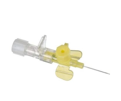 Kanyle infusjon Vasofix Safety 0,7x19mm gul
