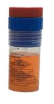 Safe Capsules, Rød sikkerhetskapsel med formalin og markør (8,3ml)