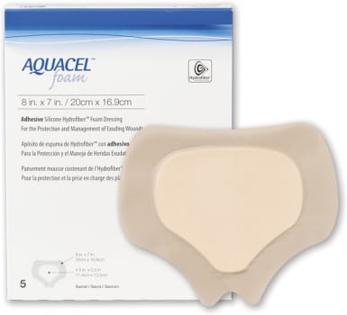 Bandasje skum Aquacel Foam Adhes Sacral 20x16,9cm