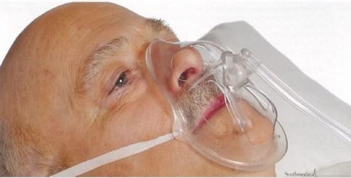 OXYMASK Voksen M fast slange 2m