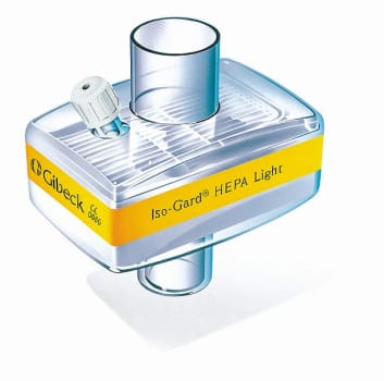 Iso-gard Hepa light w/port cle
