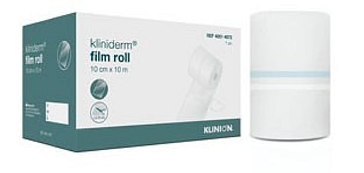 Bandasje transparent Kliniderm Film Roll 10cmx10m