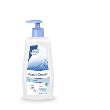 Vaskekrem Tena m/pumpe 500ml