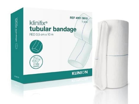 Fiksering Klinifix 2-way stretch 3,5cmx10m rød