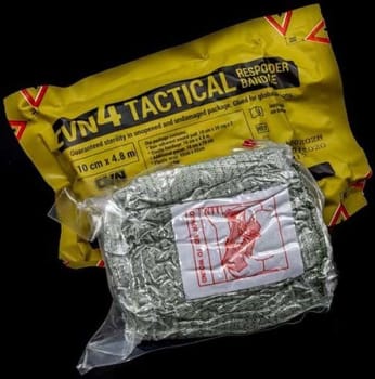 Førstehjelp CVN4 bandasje Tactical Responder